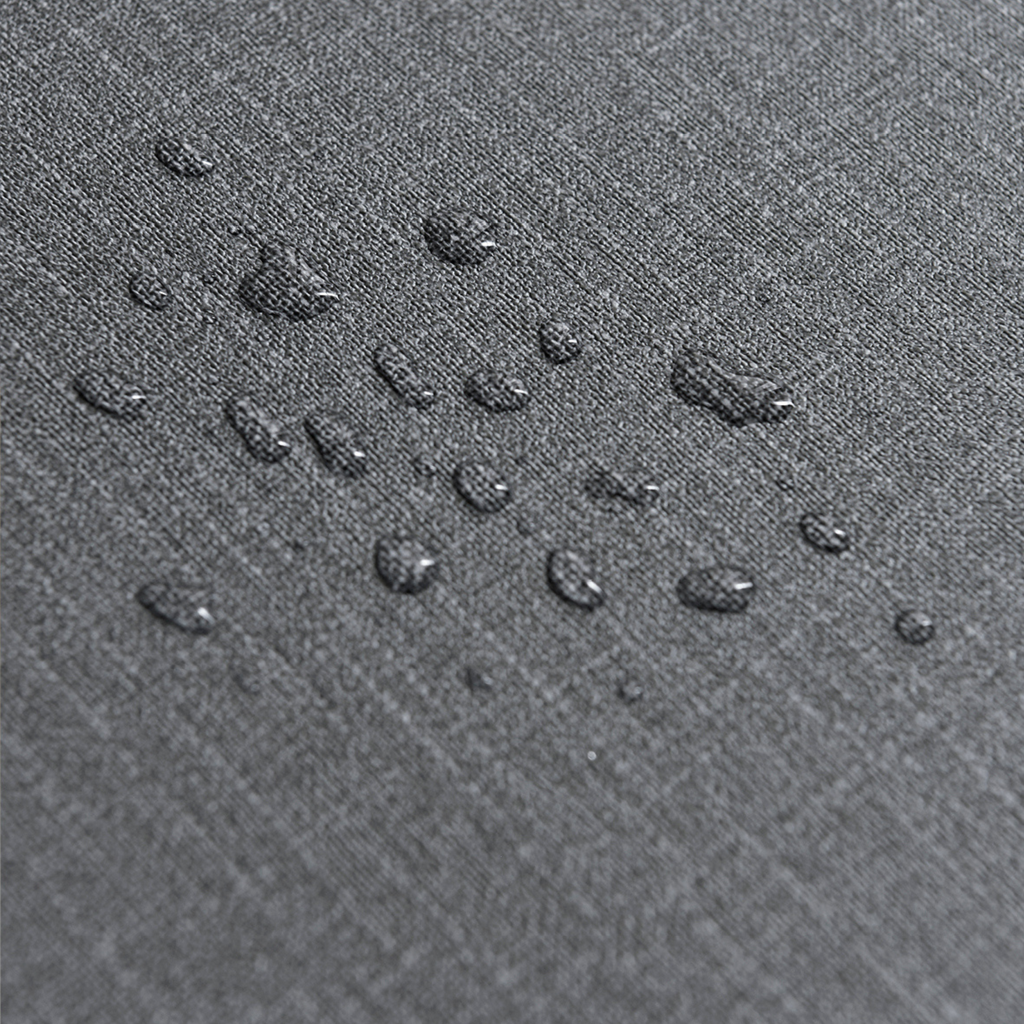 Charcoal Plain Waterproof PVC Tablecloth
