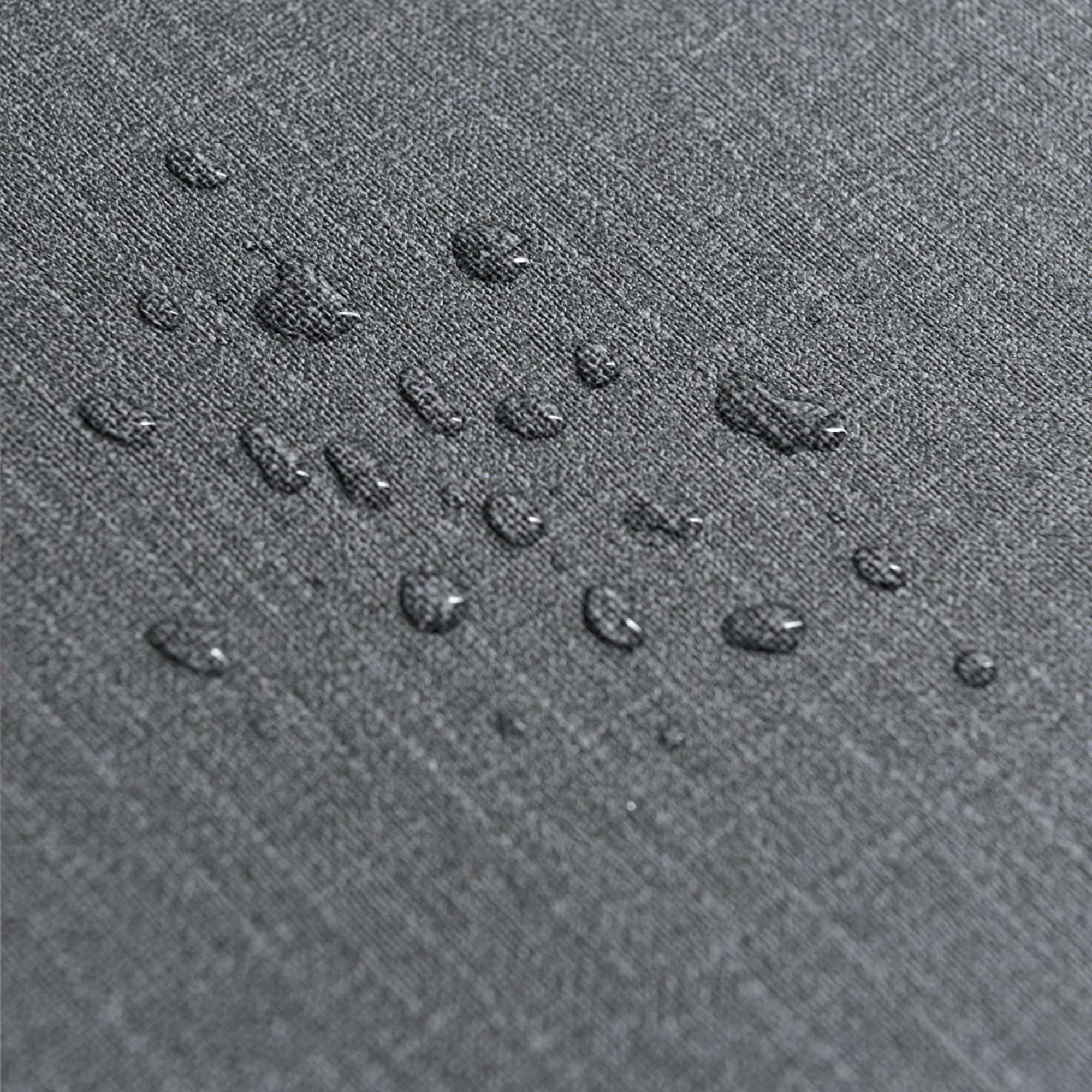 Charcoal Plain Waterproof PVC Tablecloth