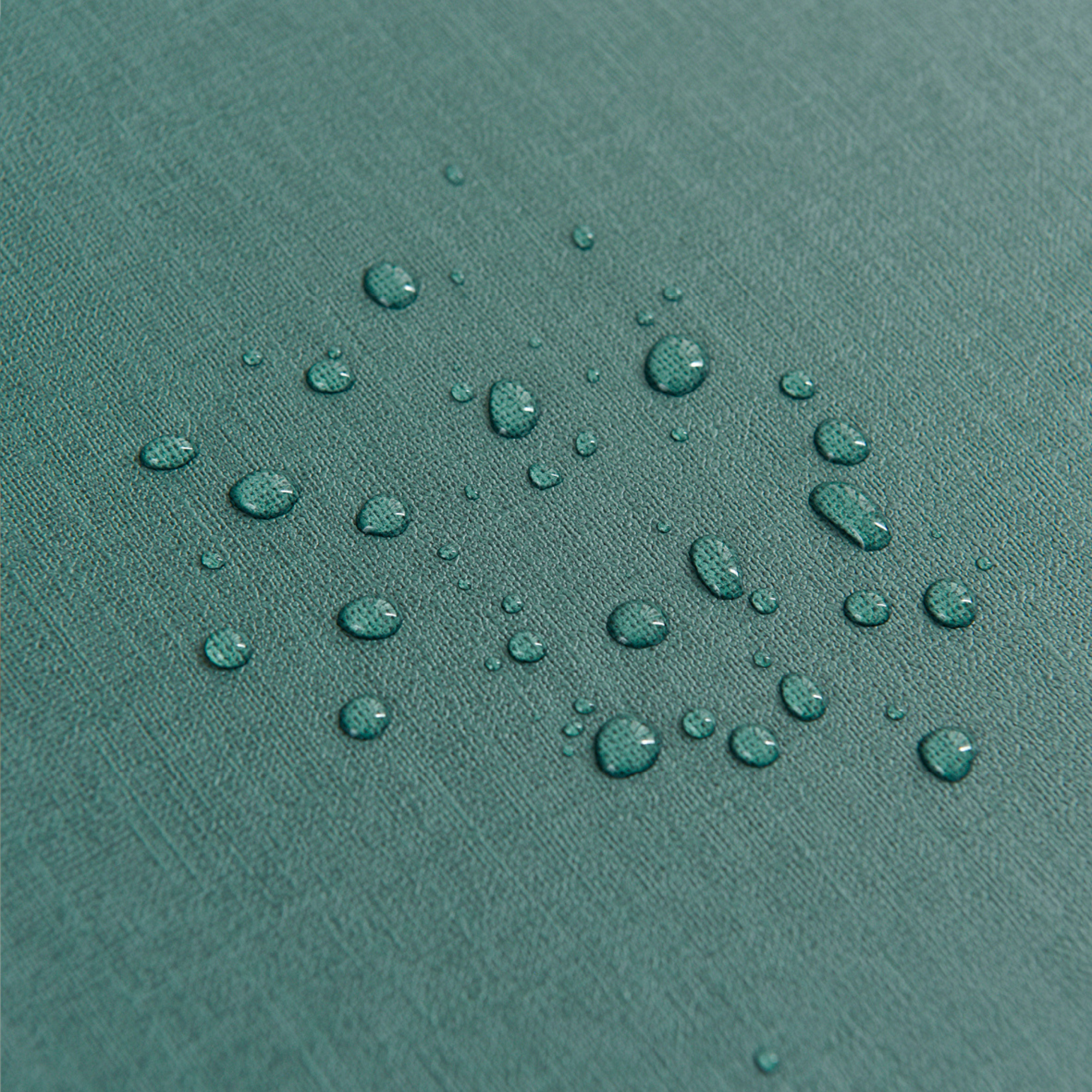 Dark Green Plain Waterproof PVC Tablecloth