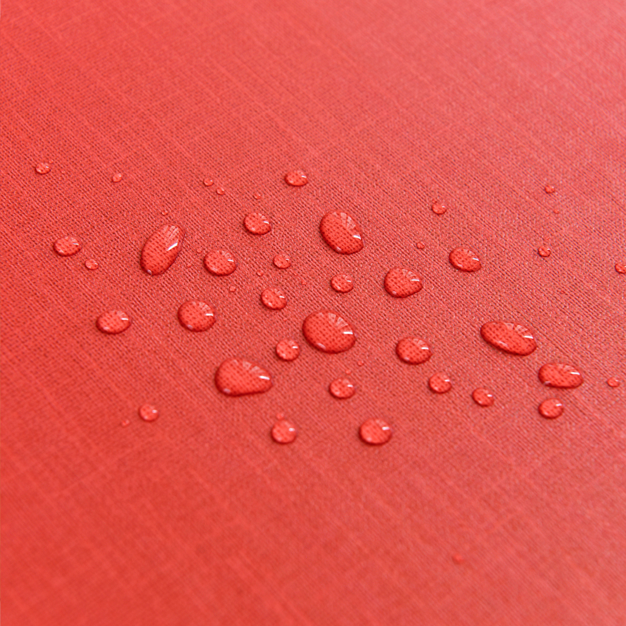 Red Plain Waterproof PVC Tablecloth