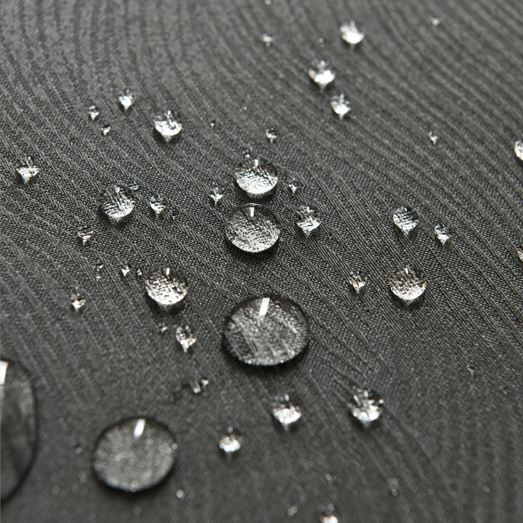 Water Ripple Pattern Jacquard Rectangle Tablecloth – Black