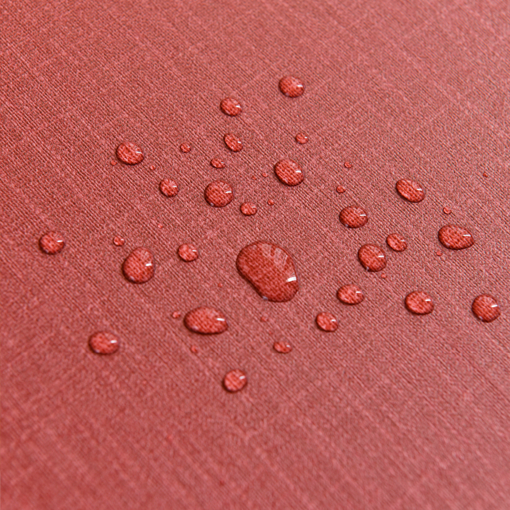 Rust Red Plain Waterproof PVC Tablecloth